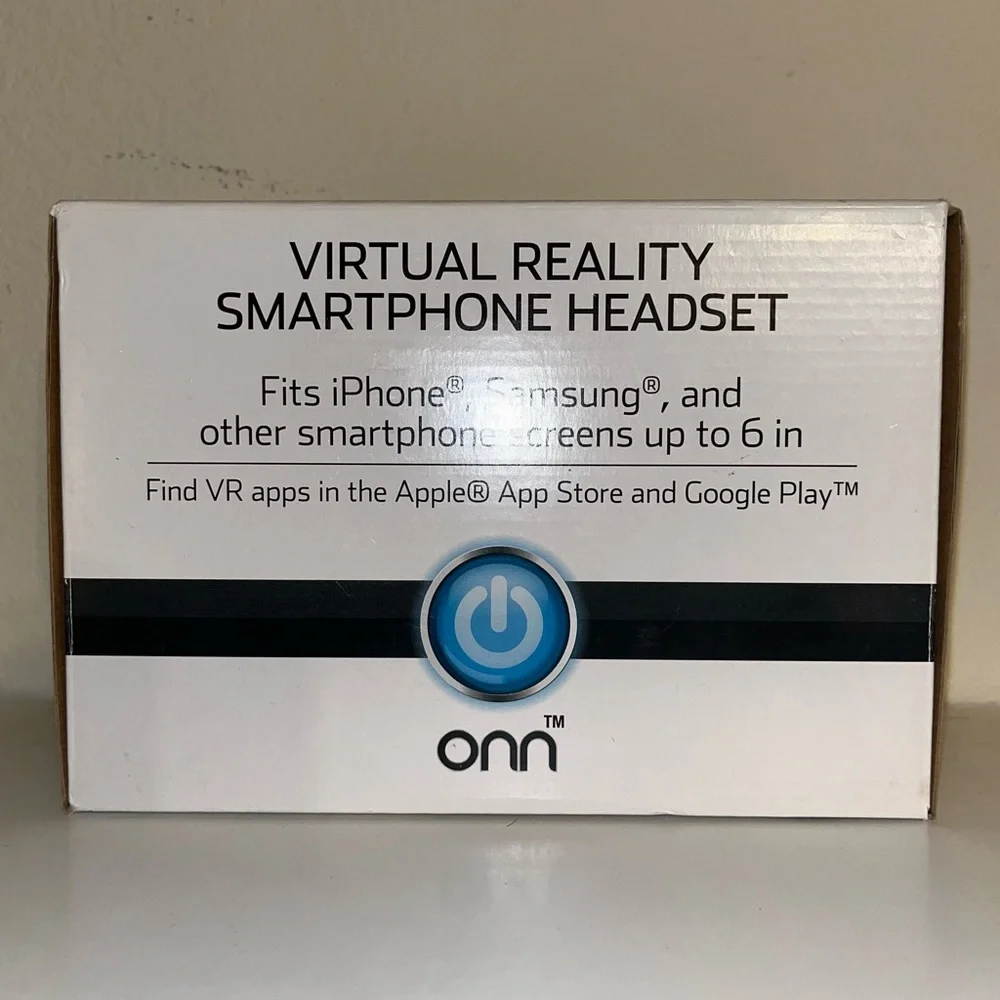 ONN PINK Virtual Reality VR Smartphone Headset Apple/Android (Brand new)